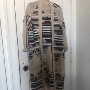 Silence and noise oversized cardigan sweater small